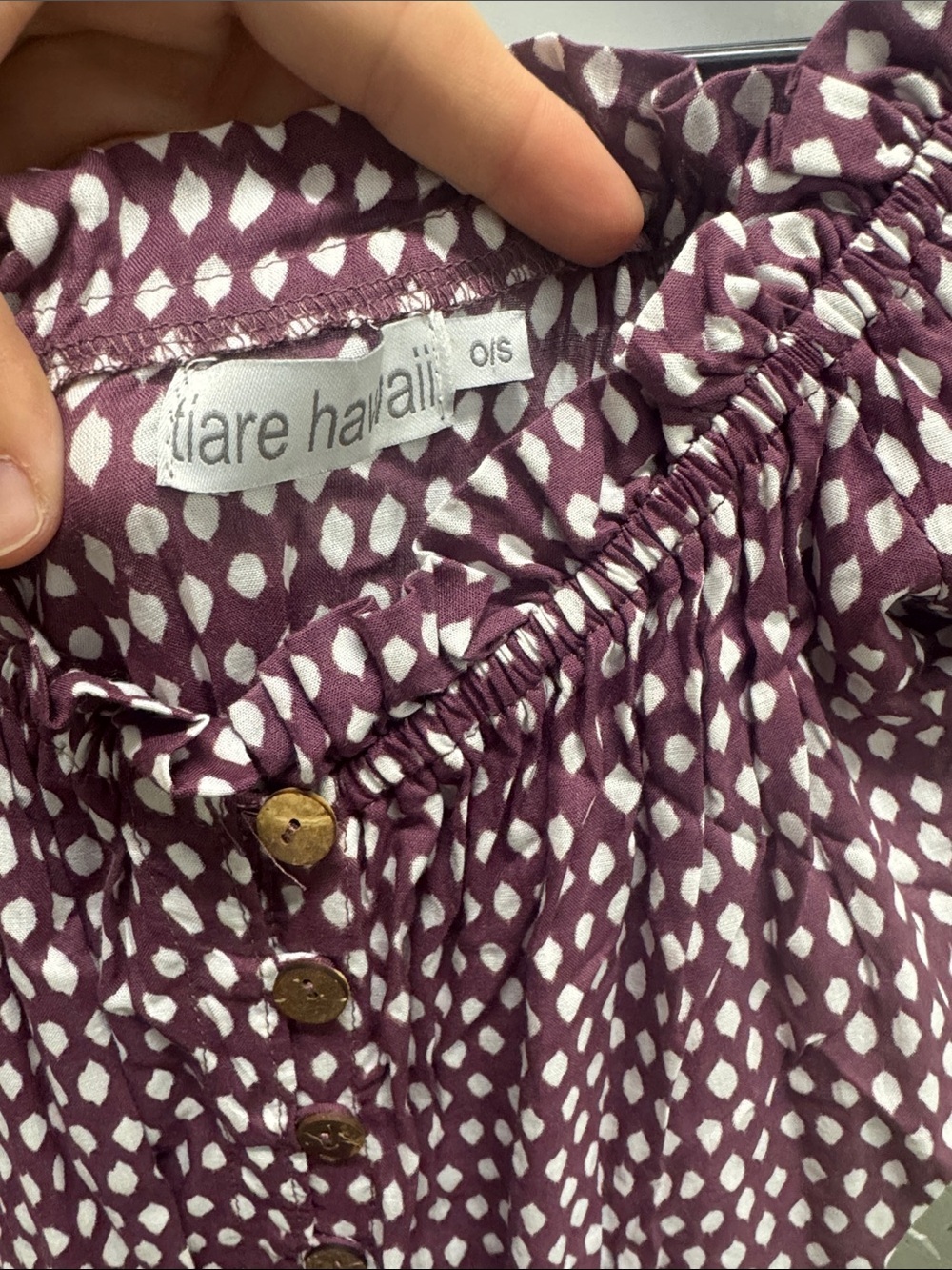 Tiare Hawaii Riviera Dress in Purple, OS - Picture 3 of 4